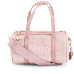 Juicy Couture Blush Satchel with Gold Accents